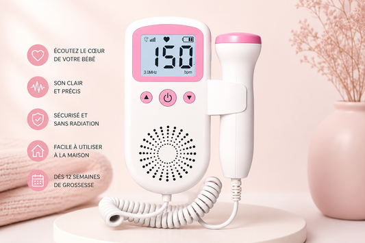 Doppler Fœtal Naevia™ – Écoutez les premiers battements de votre bébé